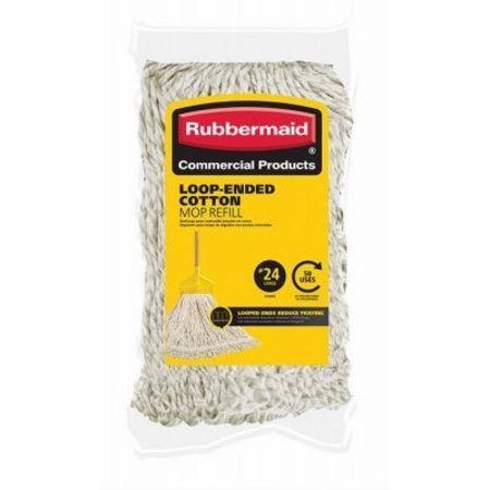 RUBBERMAID COMMERCIAL 24 Loop End Mop Refill 1785060